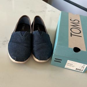 Men’s TOMS denim alparagatas 9.5 size